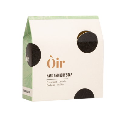 Oir Soap - Seife Pfefferminze-Lavendel-Patchouli-Teebaum 160g - WERTE FREUNDE