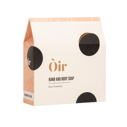 Oir Soap - Seife Rosengeranie 160g - WERTE FREUNDE