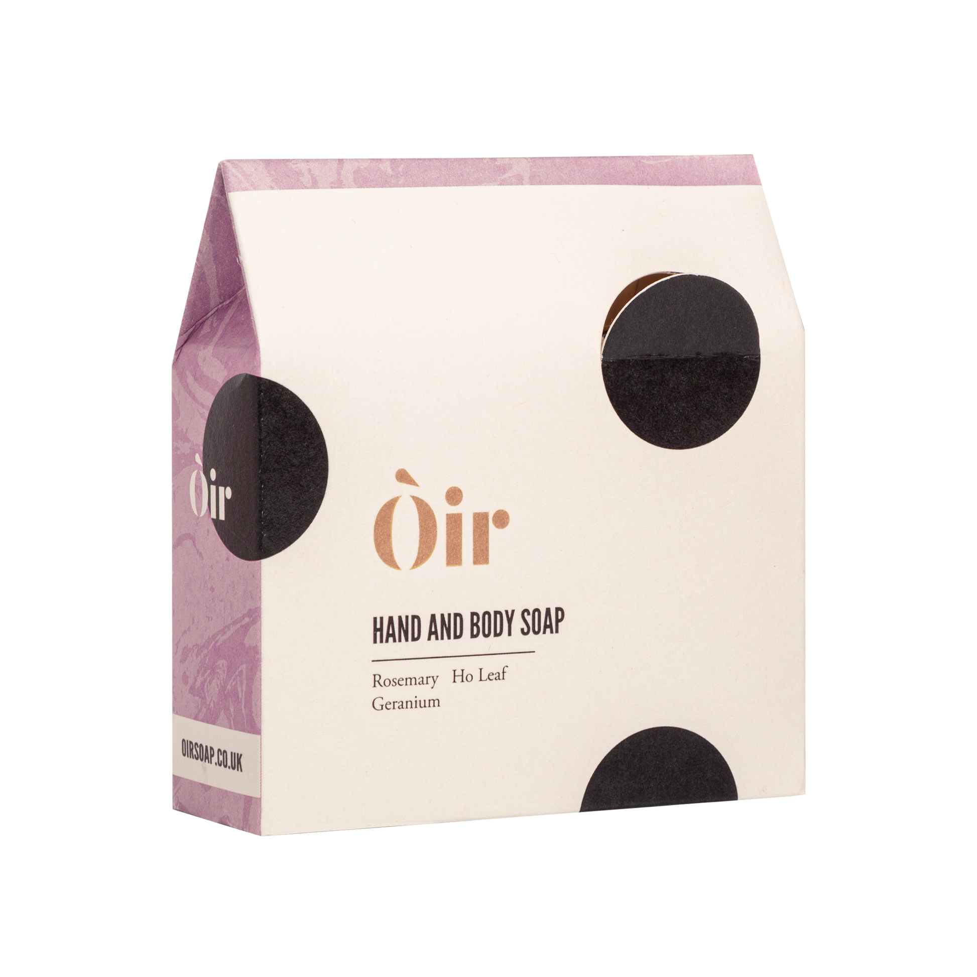 Oir Soap - Seife Rosmarin-Hoblatt-Geranium 160g - WERTE FREUNDE