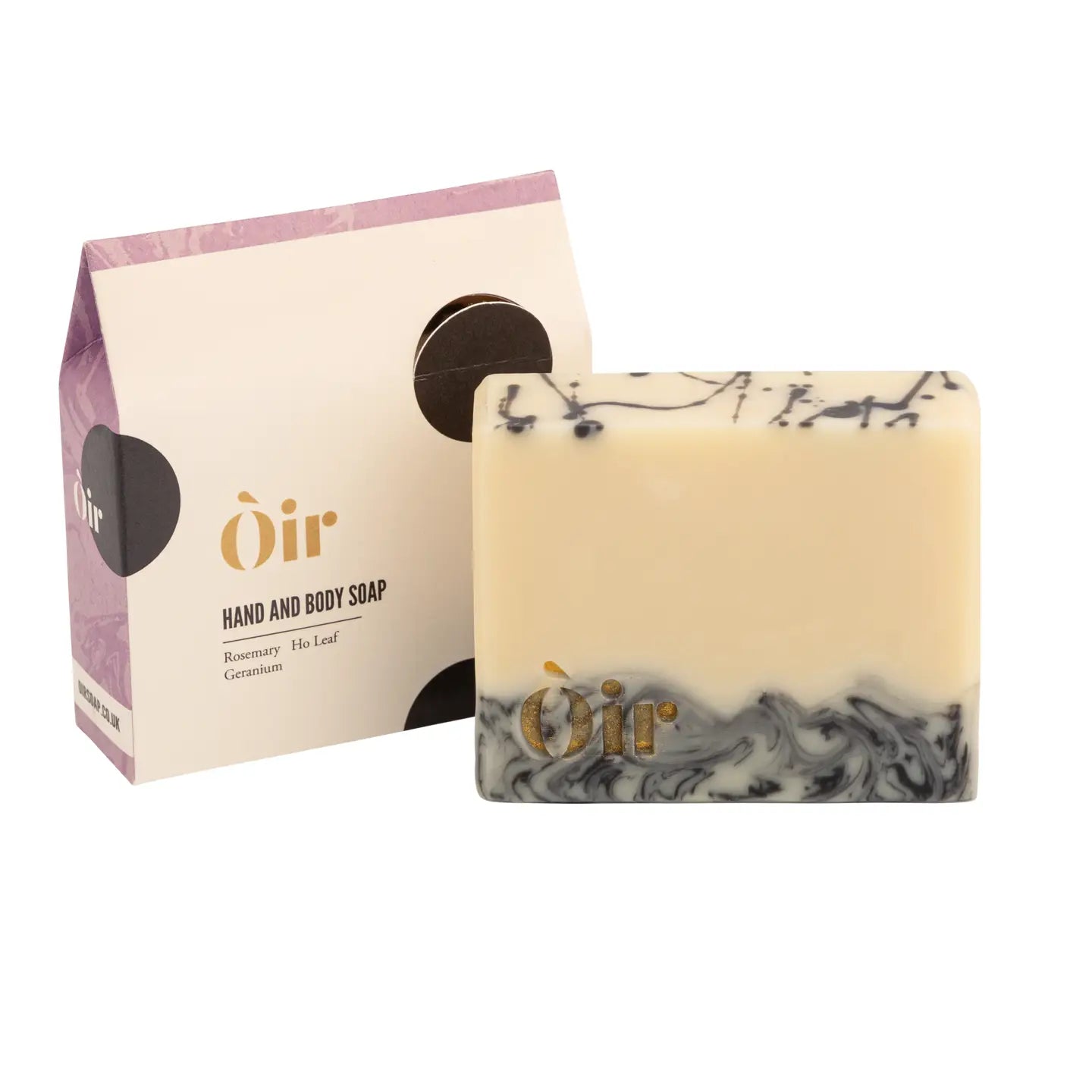 Oir Soap - Seife Rosmarin-Hoblatt-Geranium 160g - WERTE FREUNDE