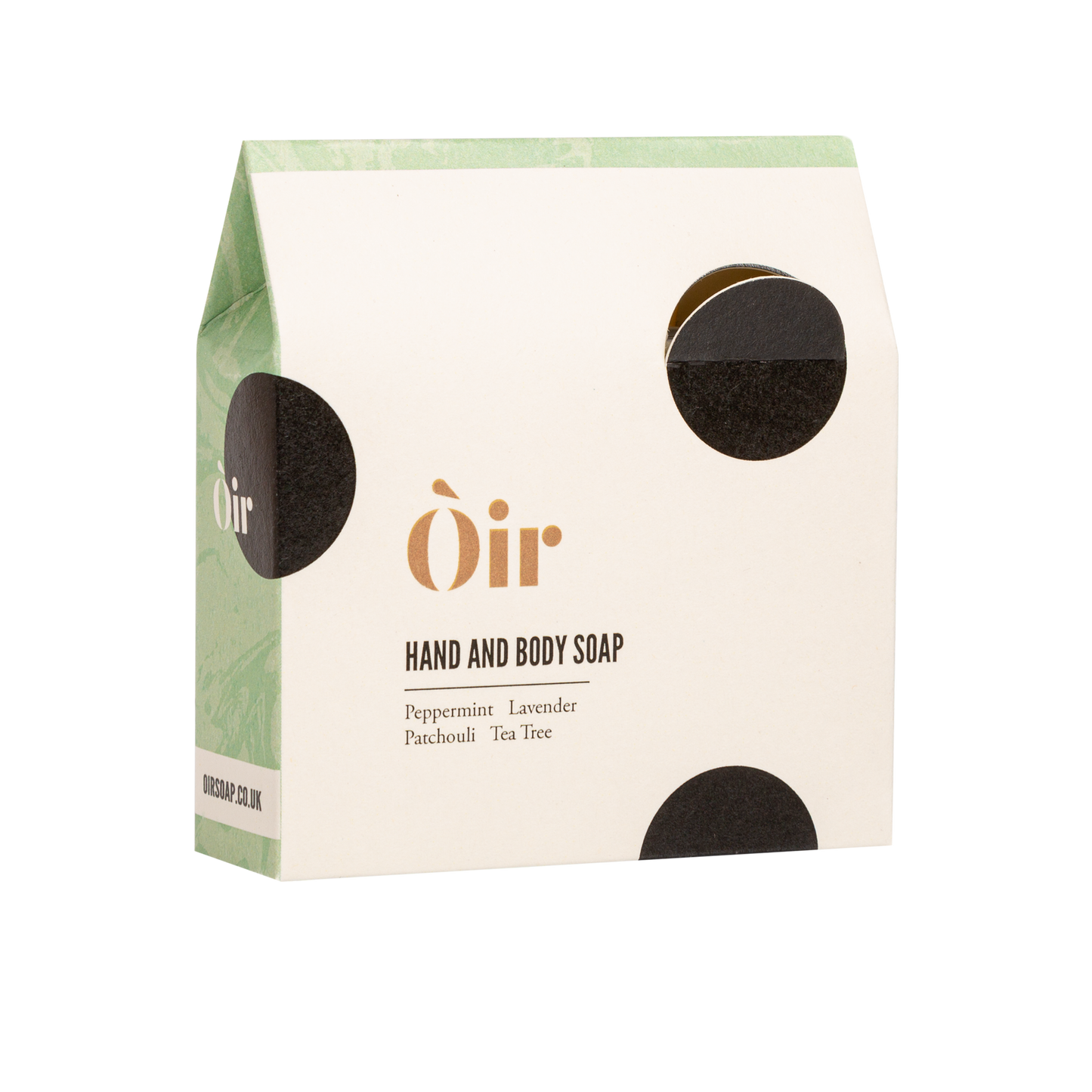 Oir Soap - Seife Pfefferminze-Lavendel-Patchouli-Teebaum 160g - WERTE FREUNDE