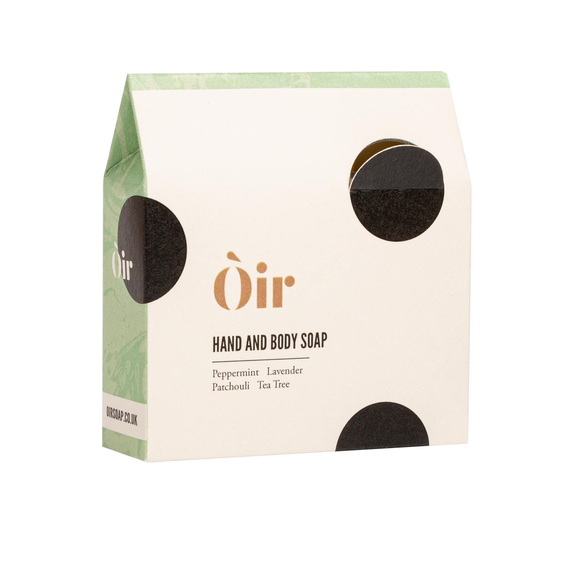 Oir Soap - Seife Pfefferminze-Lavendel-Patchouli-Teebaum 160g - WERTE FREUNDE