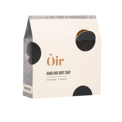 Oir Soap - Seife Zimt-Zitronengras 160g - WERTE FREUNDE