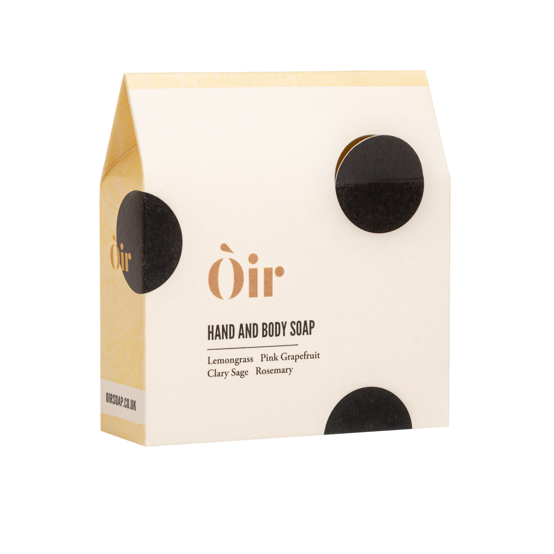 Oir Soap - Seife Zitronengras-Muskatellersalbei-Rosmarin 160g - WERTE FREUNDE