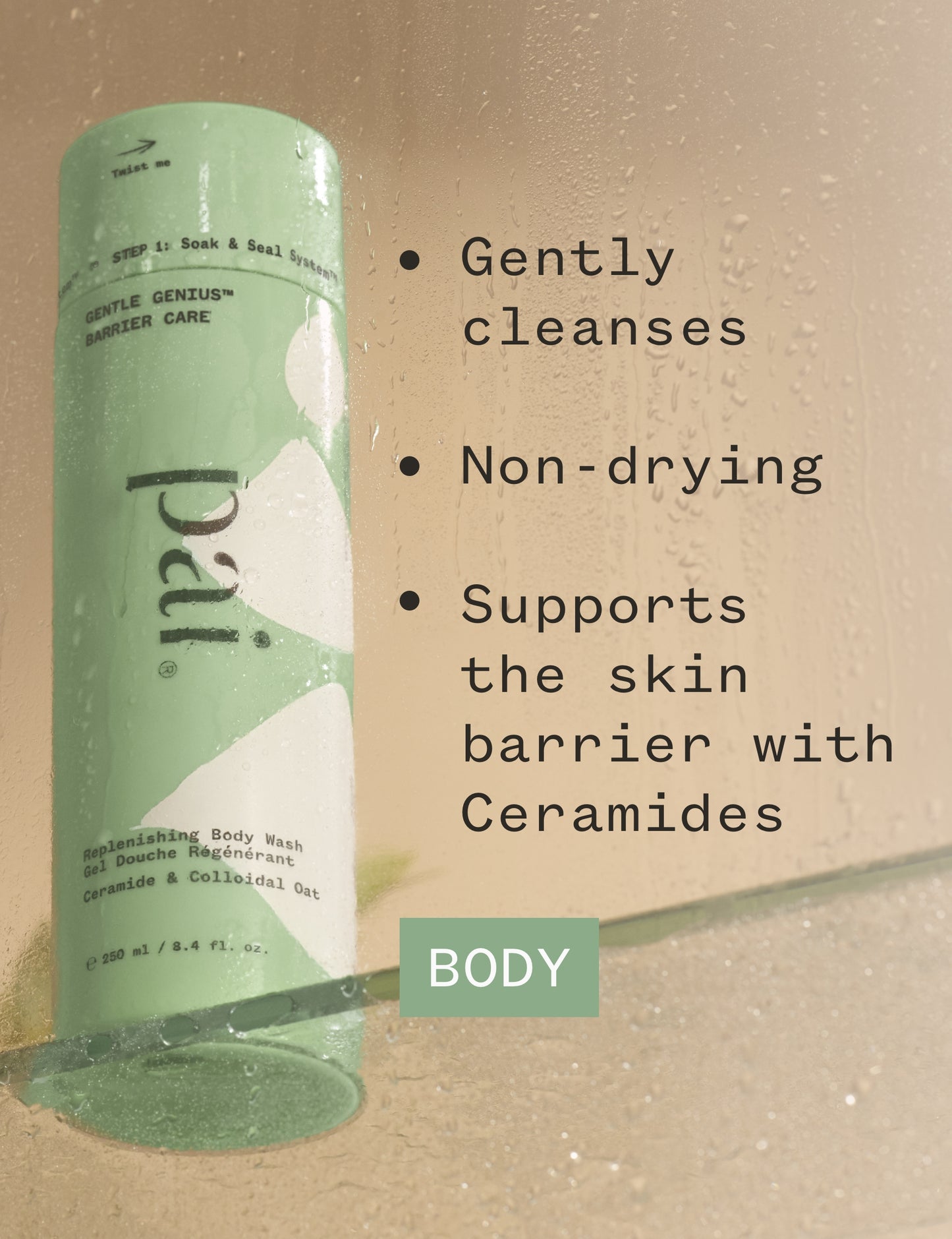 Pai - GENTLE GENIUS™ Barrier Care  Replenishing Body Wash 250ml - WERTE FREUNDE