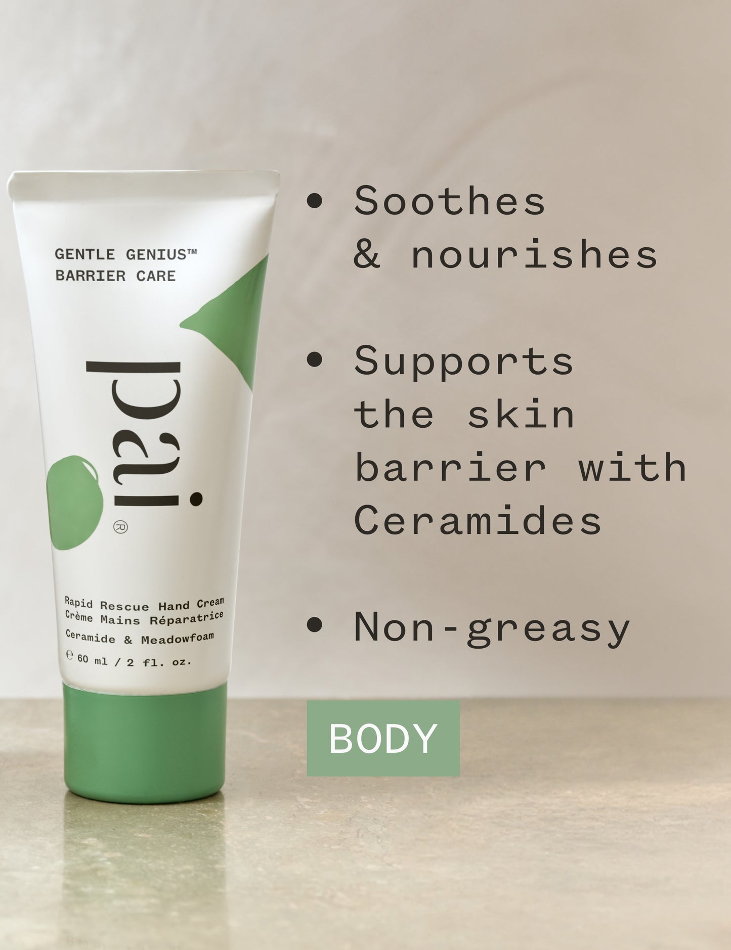 Pai - GENTLE GENIUS™ Barrier Care Rapid Rescue Hand Cream 60ml - WERTE FREUNDE