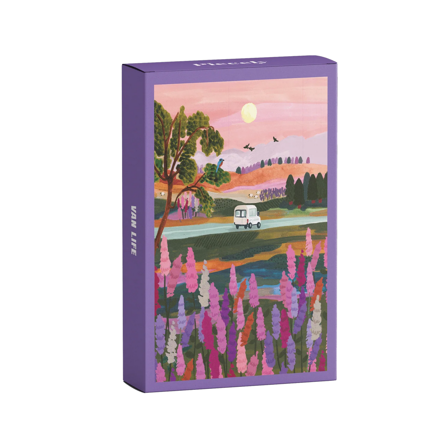 Piecely Puzzles - Mini-Puzzle Van Life 99 Teile - WERTE FREUNDE