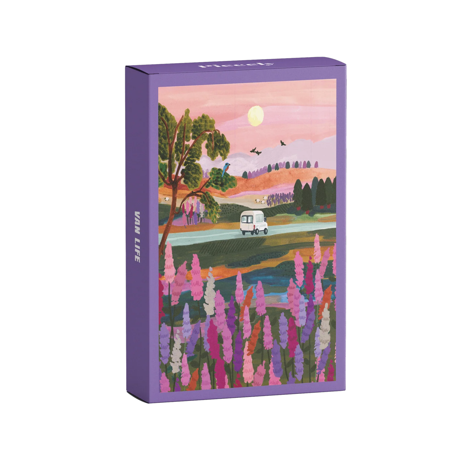 Piecely Puzzles - Mini-Puzzle Van Life 99 Teile - WERTE FREUNDE