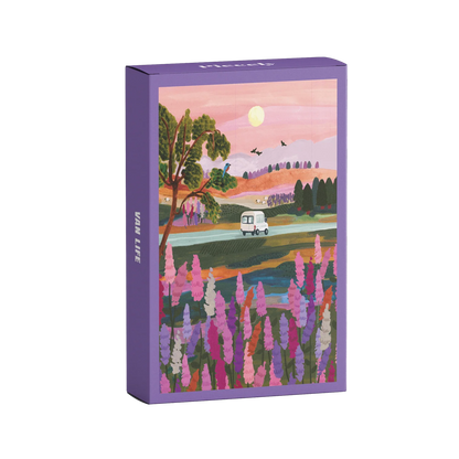 Piecely Puzzles - Mini-Puzzle Van Life 99 Teile - WERTE FREUNDE