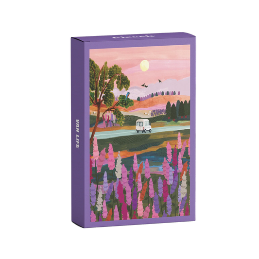 Piecely Puzzles - Mini-Puzzle Van Life 99 Teile - WERTE FREUNDE