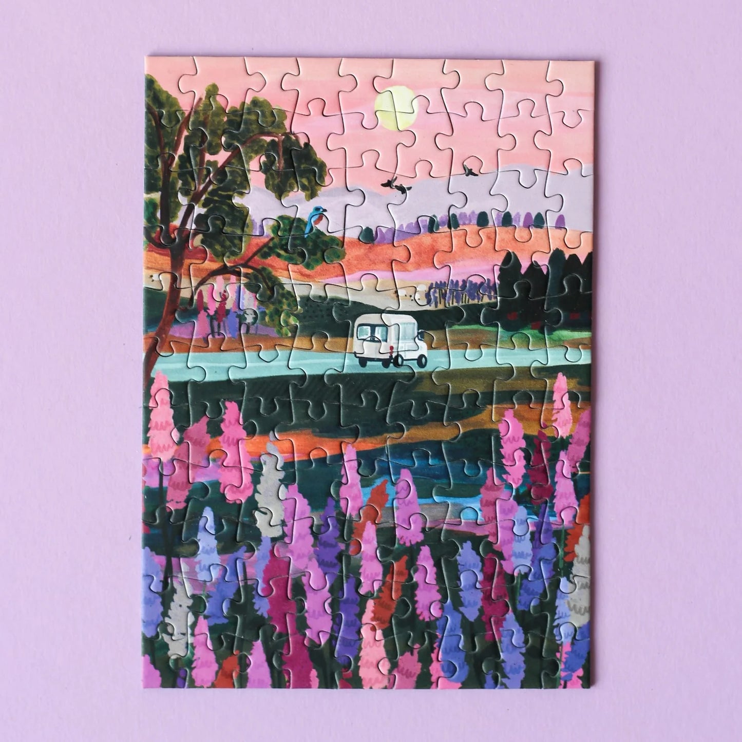 Piecely Puzzles - Mini-Puzzle Van Life 99 Teile - WERTE FREUNDE