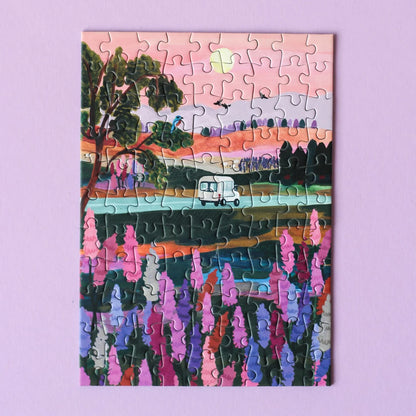 Piecely Puzzles - Mini-Puzzle Van Life 99 Teile - WERTE FREUNDE