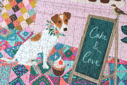 Piecely Puzzles - Puzzle Cake & Love 1000 Teile - WERTE FREUNDE