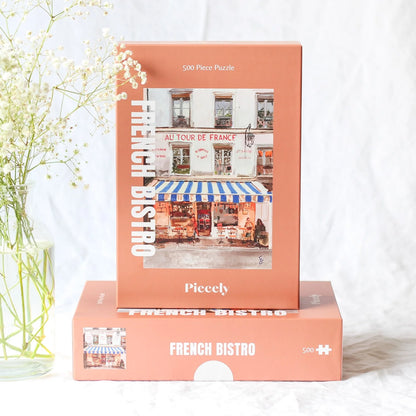 Piecely Puzzles - Puzzle French Bistro 500 Teile - WERTE FREUNDE