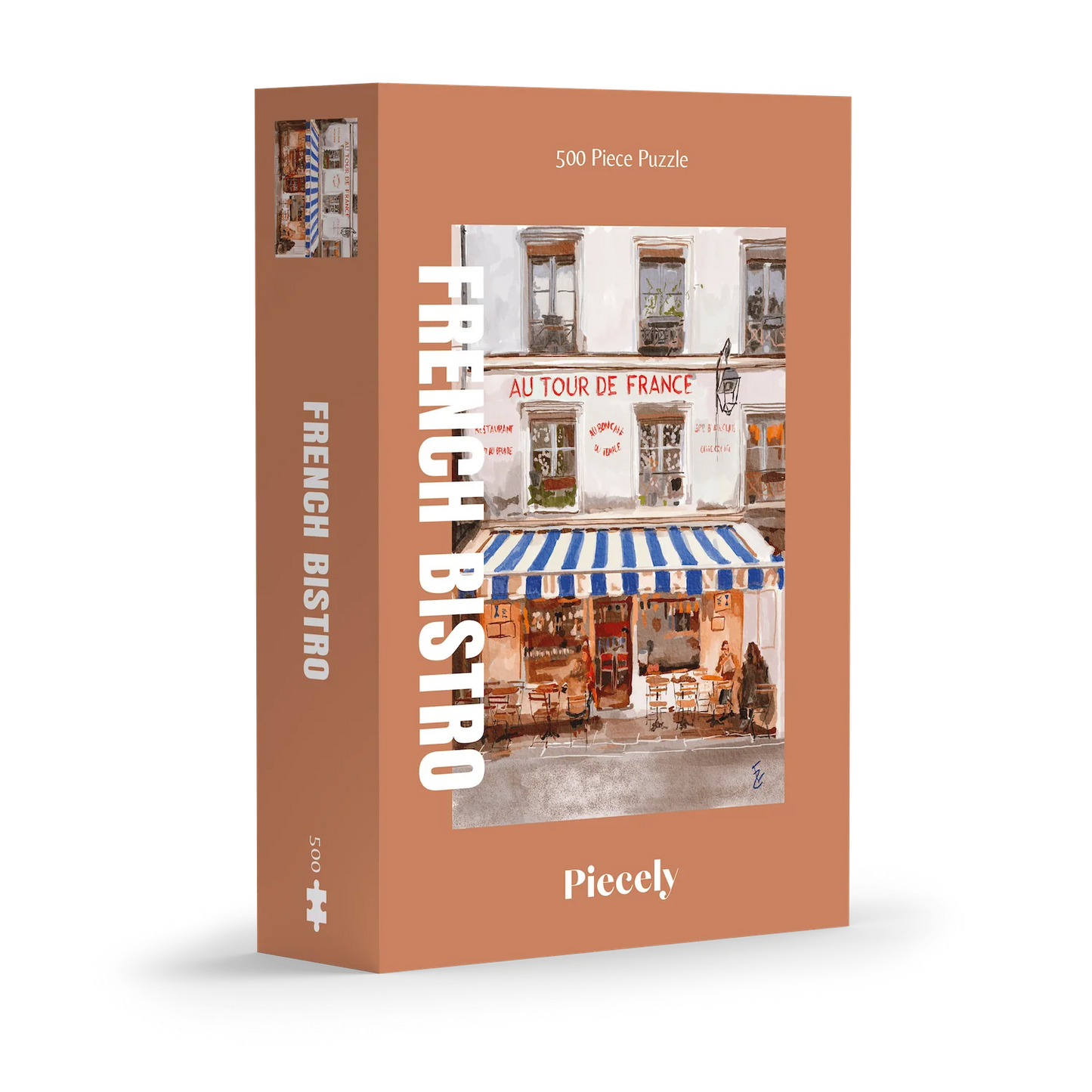 Piecely Puzzles - Puzzle French Bistro 500 Teile - WERTE FREUNDE