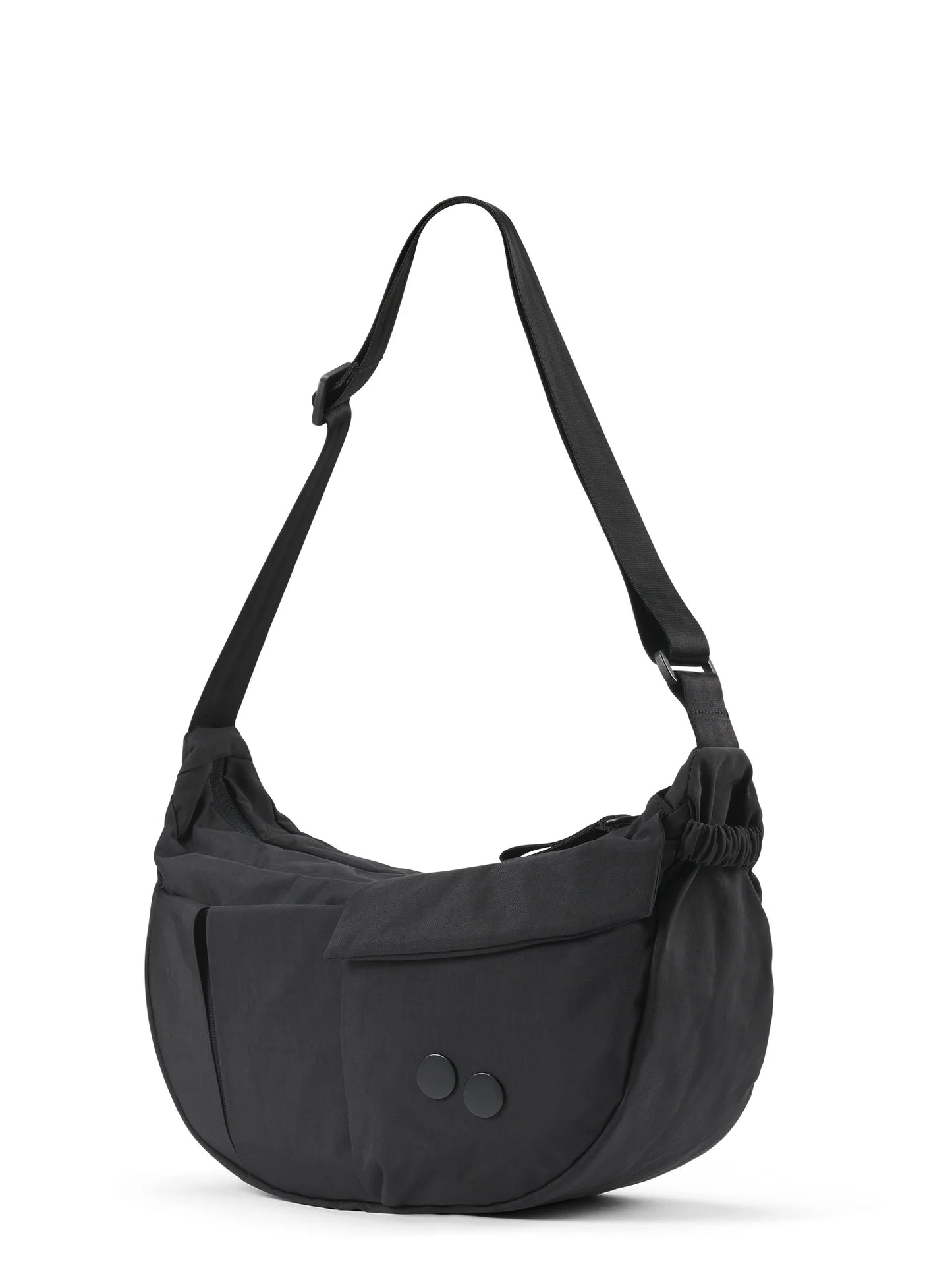 pinqponq - KRUMM Medium Shoulderbags Crinkle Black - WERTE FREUNDE