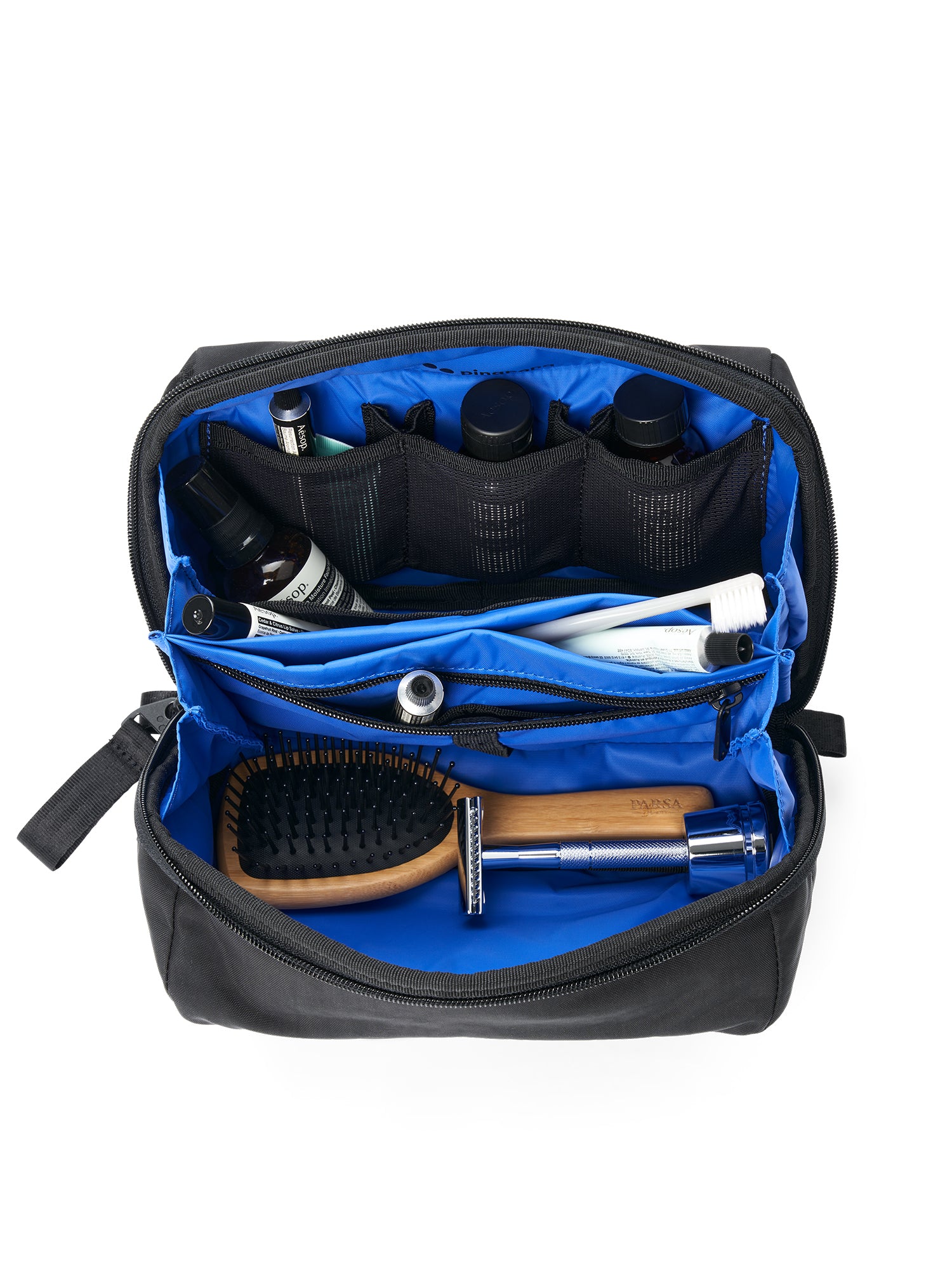 pinqponq - Washbag Crinkle Black - WERTE FREUNDE