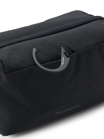 pinqponq - Washbag Crinkle Black - WERTE FREUNDE