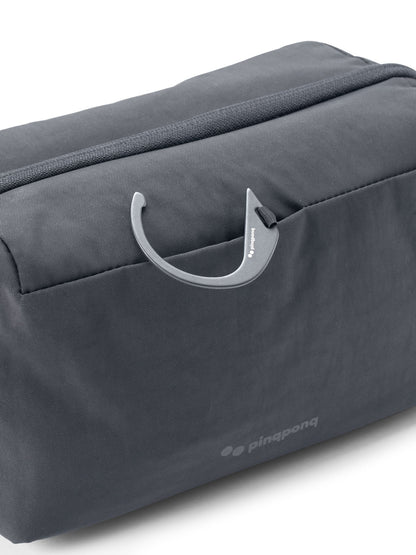 pinqponq - Washbag Crinkle Grey - WERTE FREUNDE