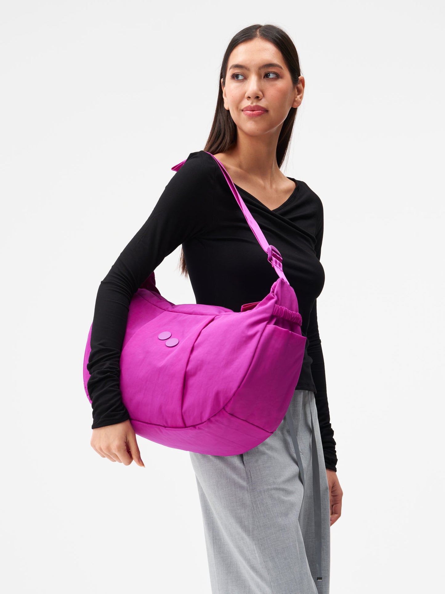 pinqponq - KRUMM Large Crinkle Fuchsia - WERTE FREUNDE