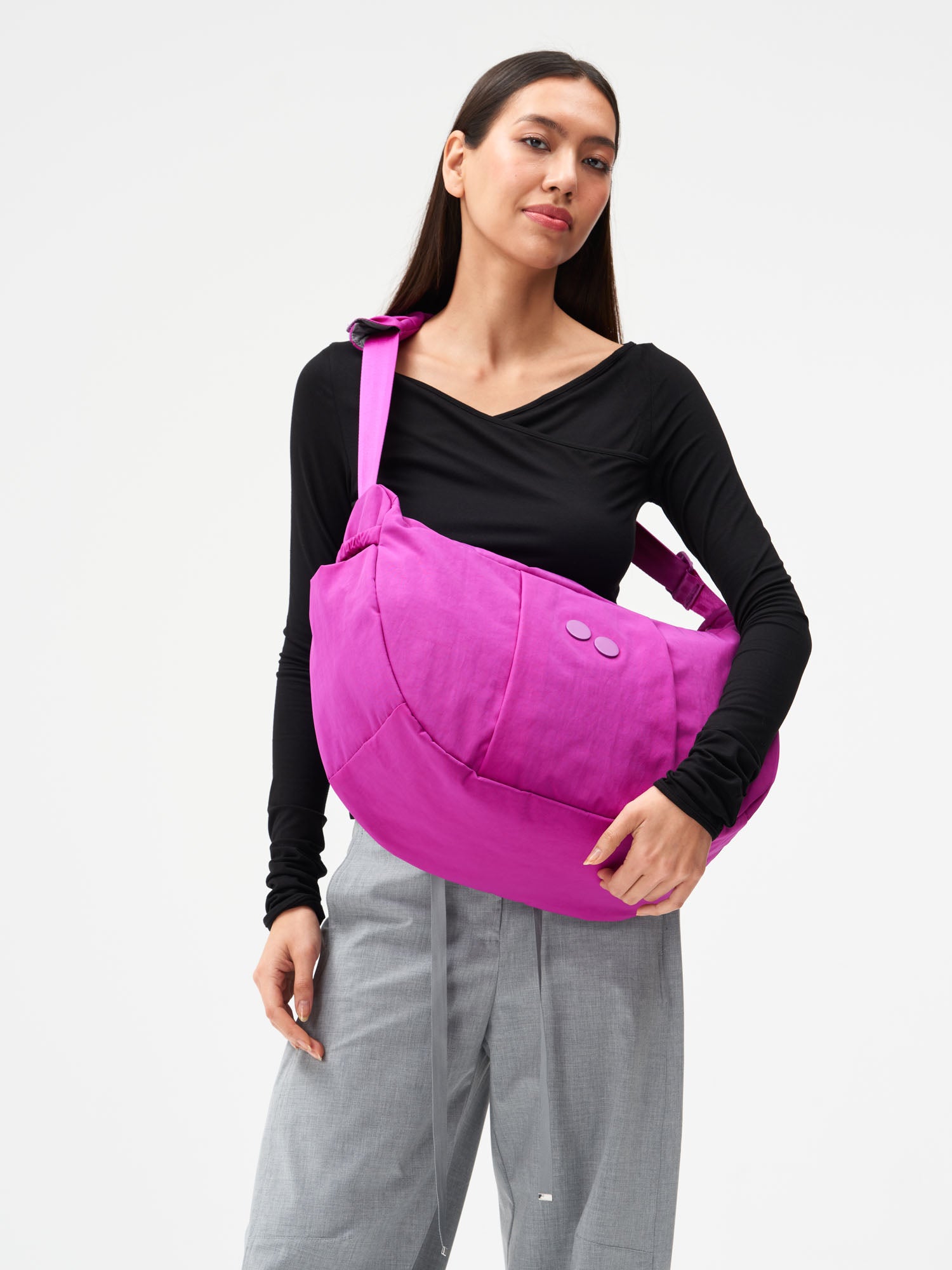 pinqponq - KRUMM Large Crinkle Fuchsia - WERTE FREUNDE