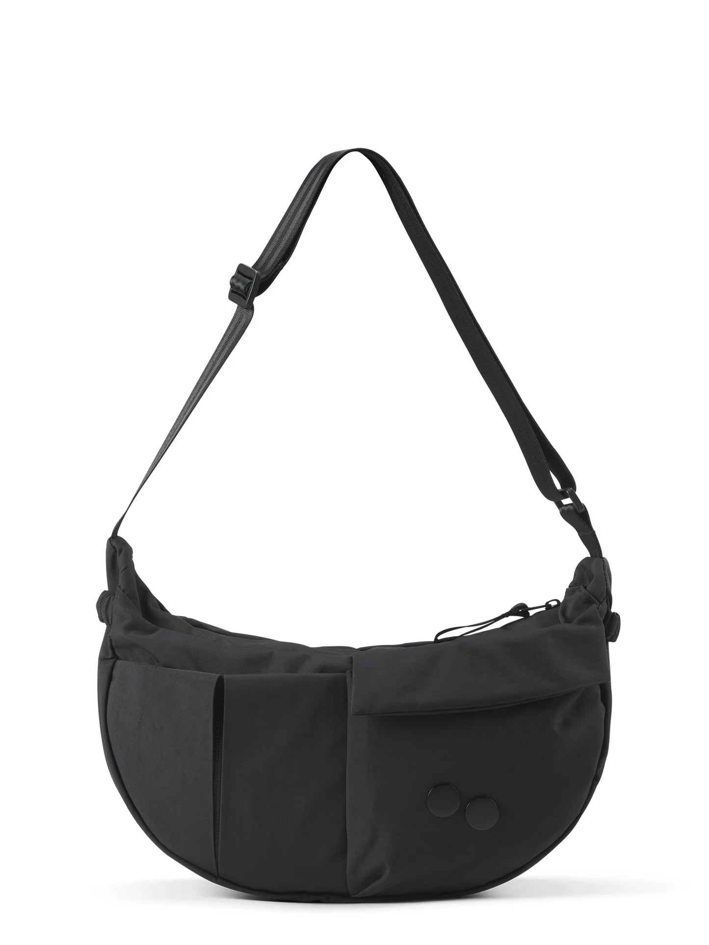 pinqponq - KRUMM Medium Shoulderbags Crinkle Black - WERTE FREUNDE