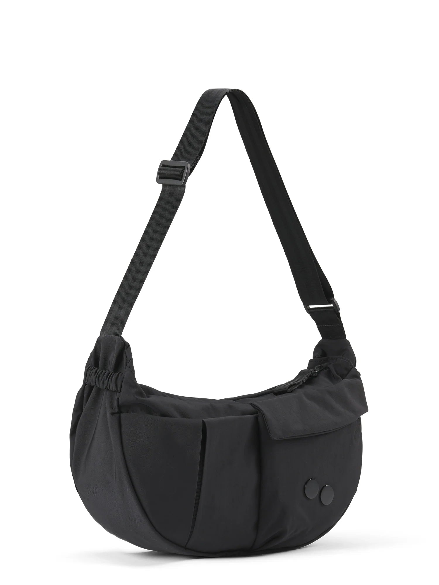 pinqponq - KRUMM Medium Shoulderbags Crinkle Black - WERTE FREUNDE
