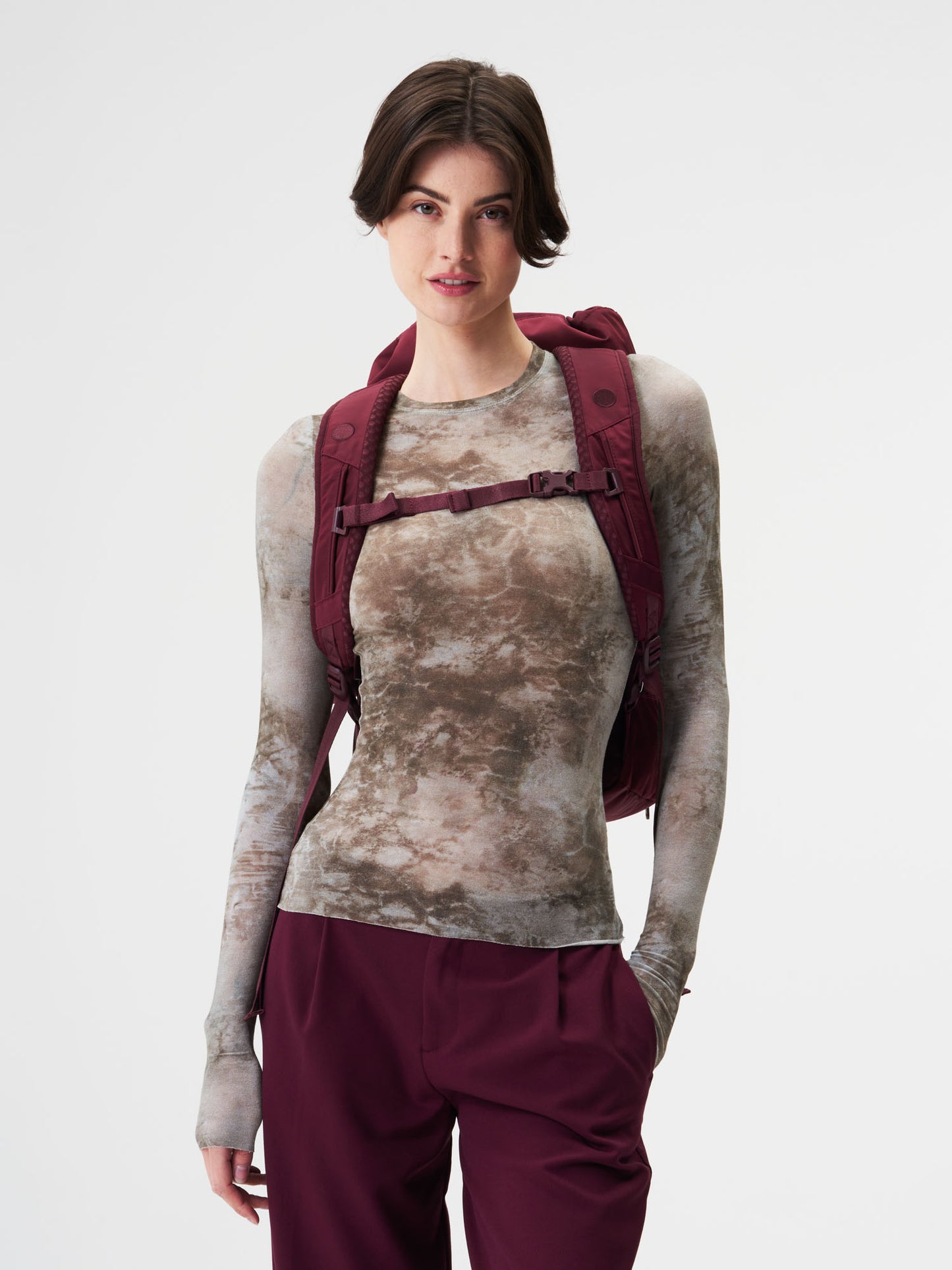 pinqponq - BLOK MEDIUM Glazed Red - WERTE FREUNDE