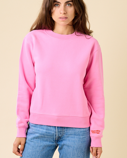 popeia - Kindness Sweater Pink - WERTE FREUNDE