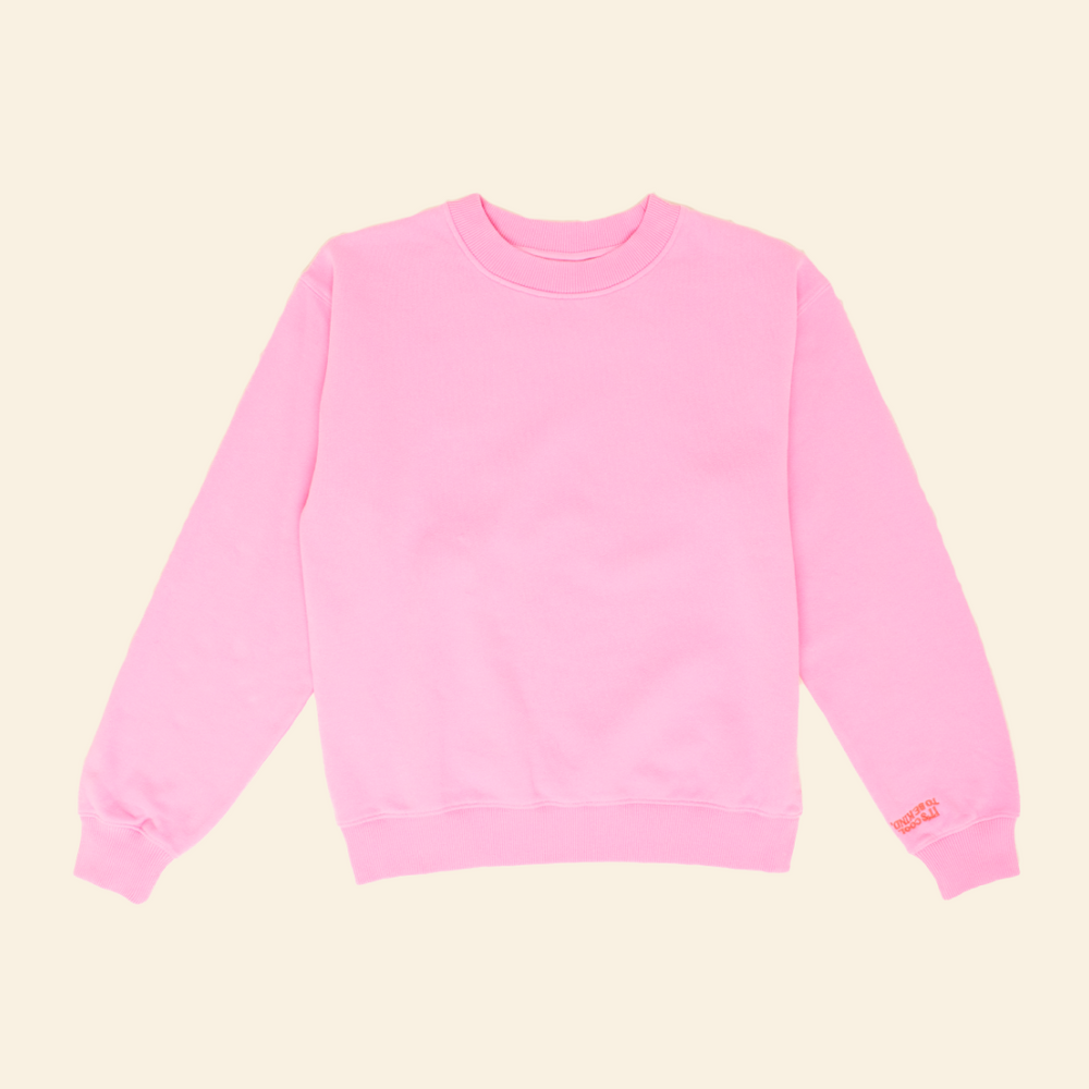 popeia - Kindness Sweater Pink - WERTE FREUNDE