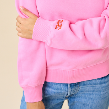 popeia - Kindness Sweater Pink - WERTE FREUNDE