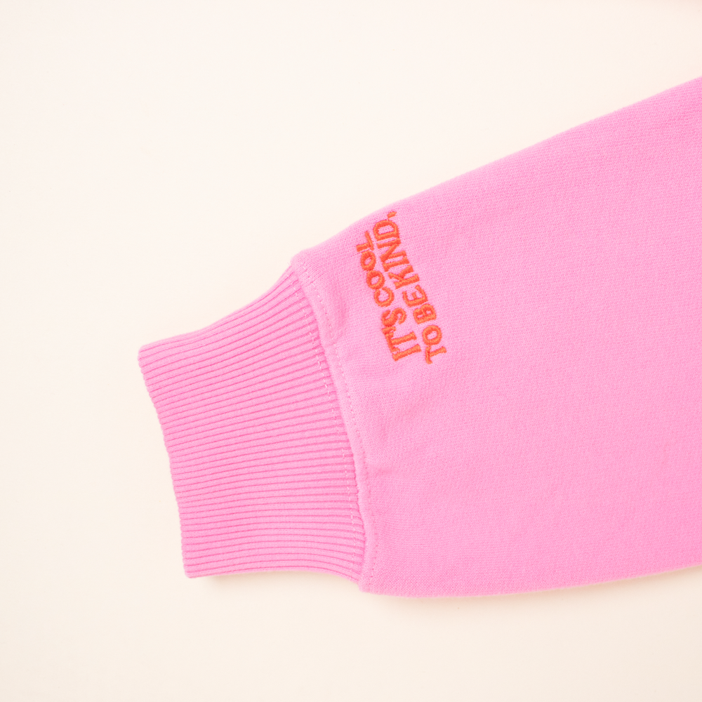 popeia - Kindness Sweater Pink - WERTE FREUNDE
