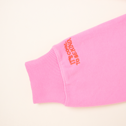 popeia - Kindness Sweater Pink - WERTE FREUNDE
