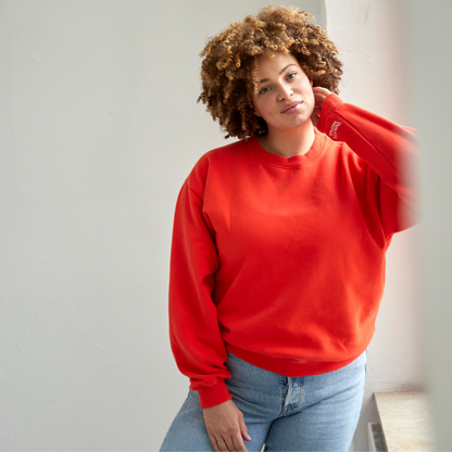 popeia - Kindness Sweater Rot - WERTE FREUNDE