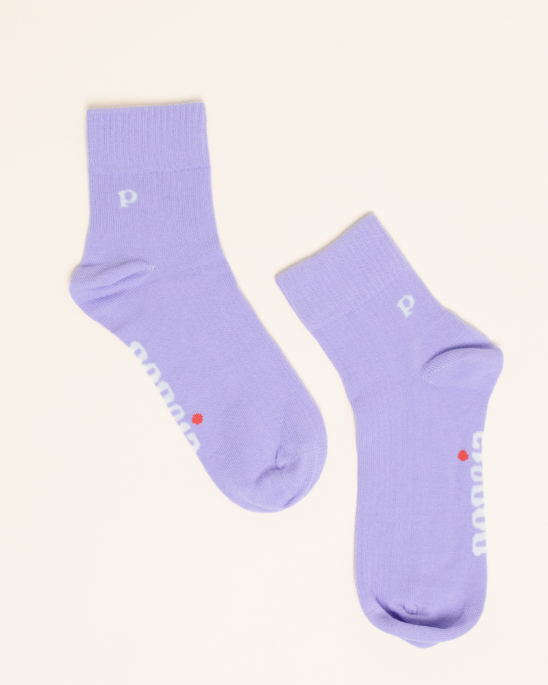 popeia - The Casual - Ankle Socken Lila - WERTE FREUNDE