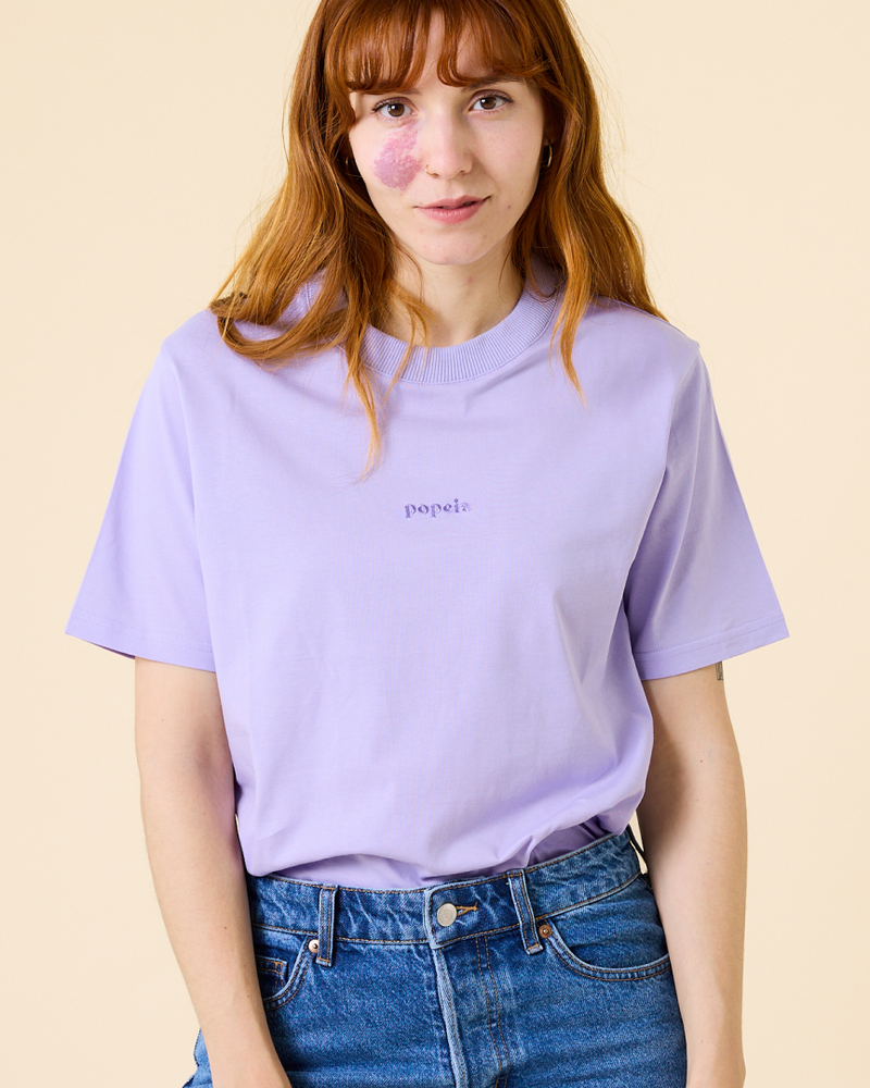 popeia - T-Shirt Lila - WERTE FREUNDE