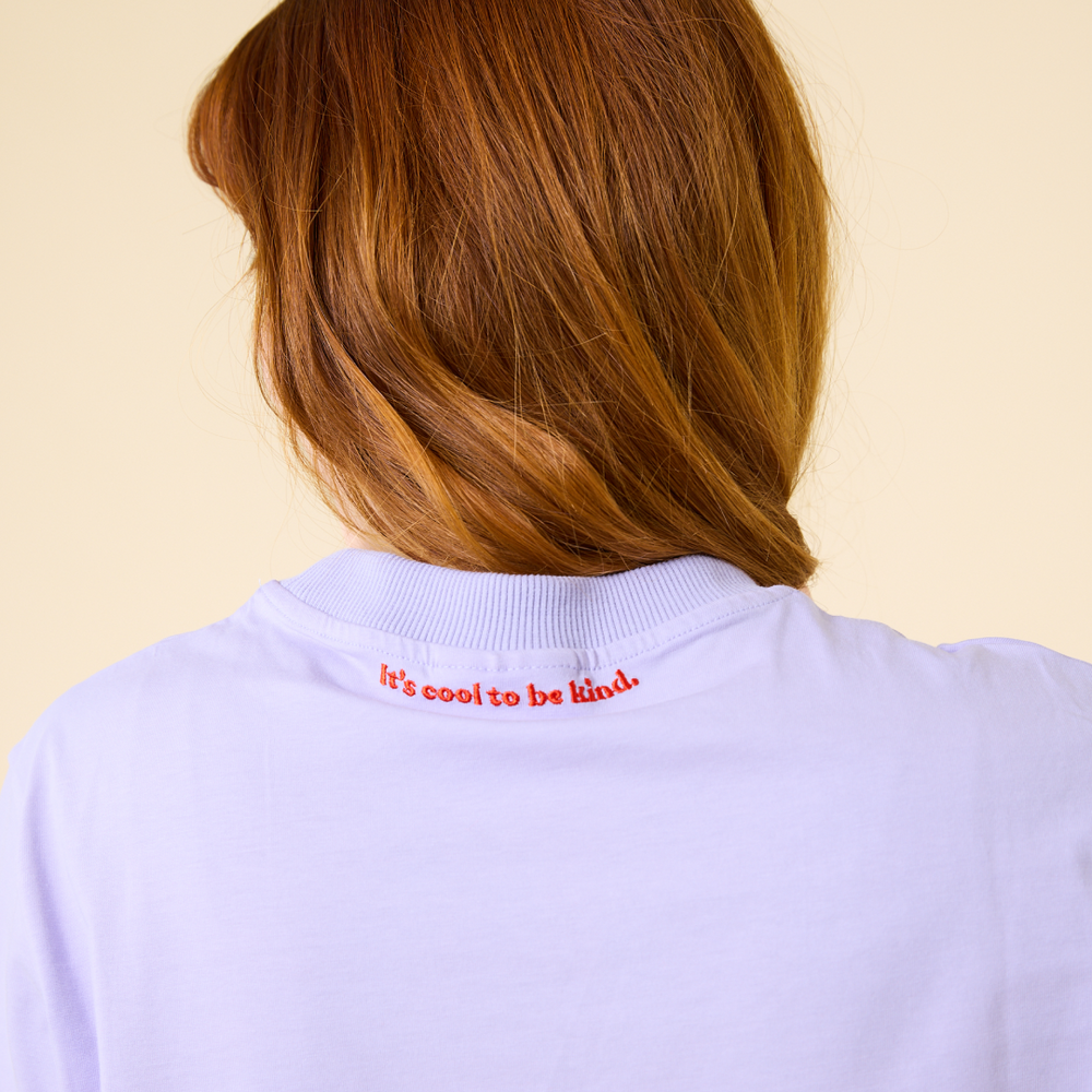 popeia - T-Shirt Lila - WERTE FREUNDE