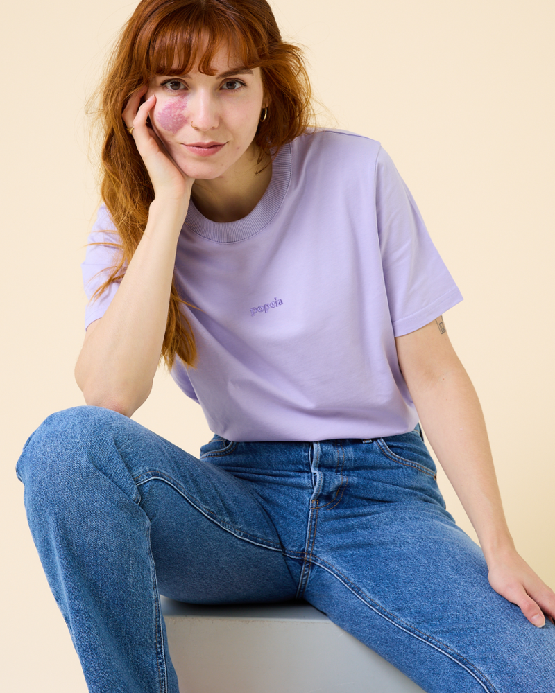 popeia - T-Shirt Lila - WERTE FREUNDE