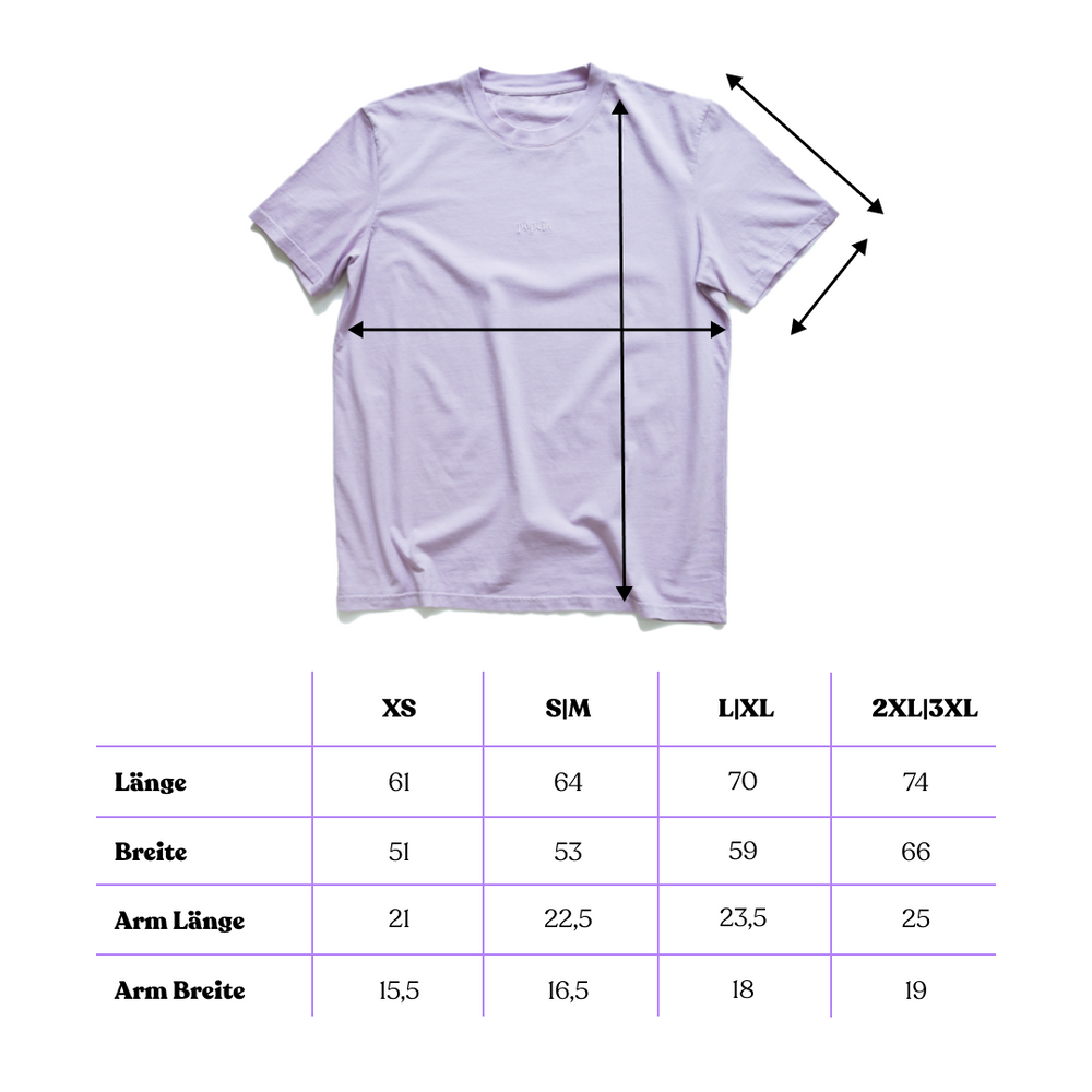 popeia - T-Shirt Lila - WERTE FREUNDE