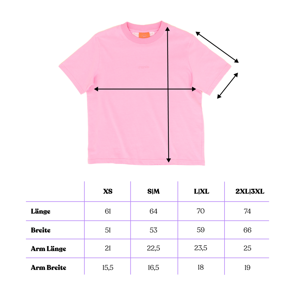 popeia - T-Shirt Pink - WERTE FREUNDE