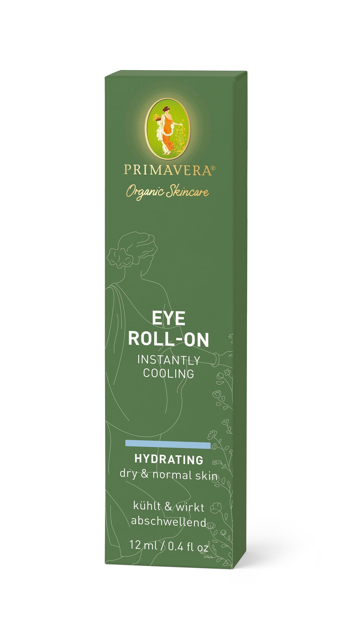 Primavera - Hydrating - Eye Roll-On - Instantly Cooling 12 ml - WERTE FREUNDE