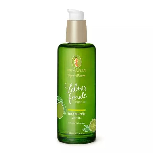 Primavera - Trockenöl Lebensfreude Limette & Ingwer 100 ml - WERTE FREUNDE