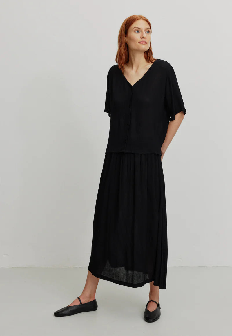 recolution - SPIREA Bluse black - WERTE FREUNDE