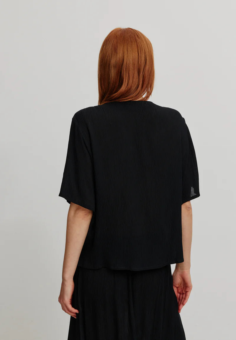 recolution - SPIREA Bluse black - WERTE FREUNDE