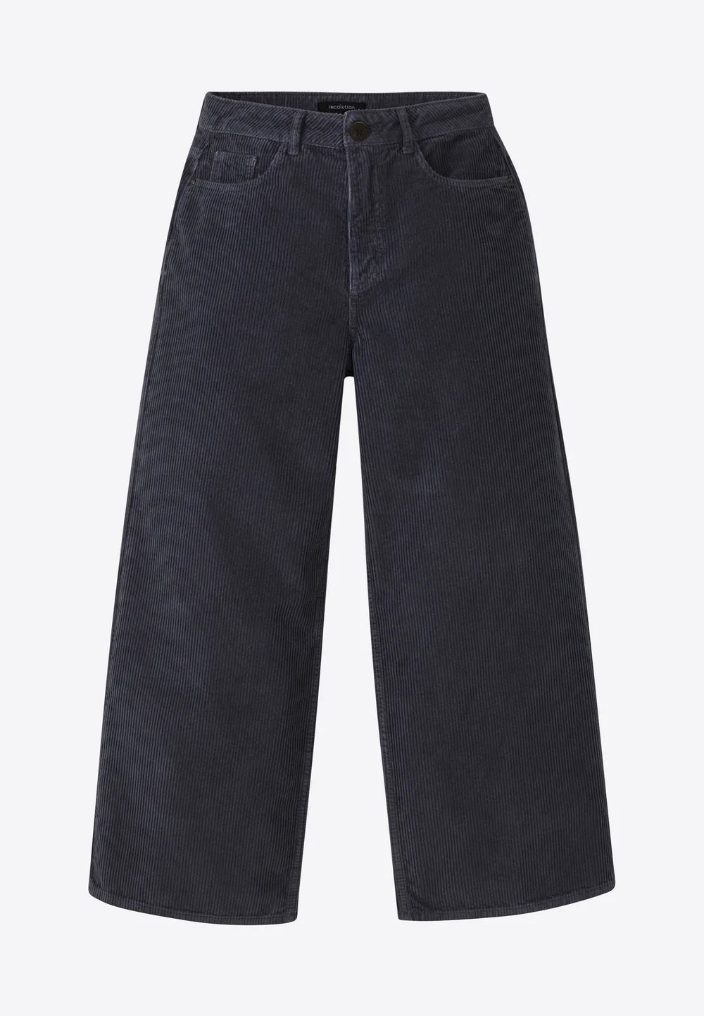 recolution - Pants ERICA CORDUROY denim blue - WERTE FREUNDE