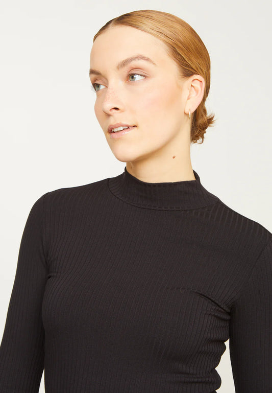 recolution - Longsleeve CRASSULA black - WERTE FREUNDE