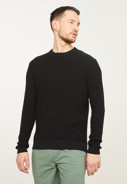 recolution - Pullover LUPIN black - WERTE FREUNDE