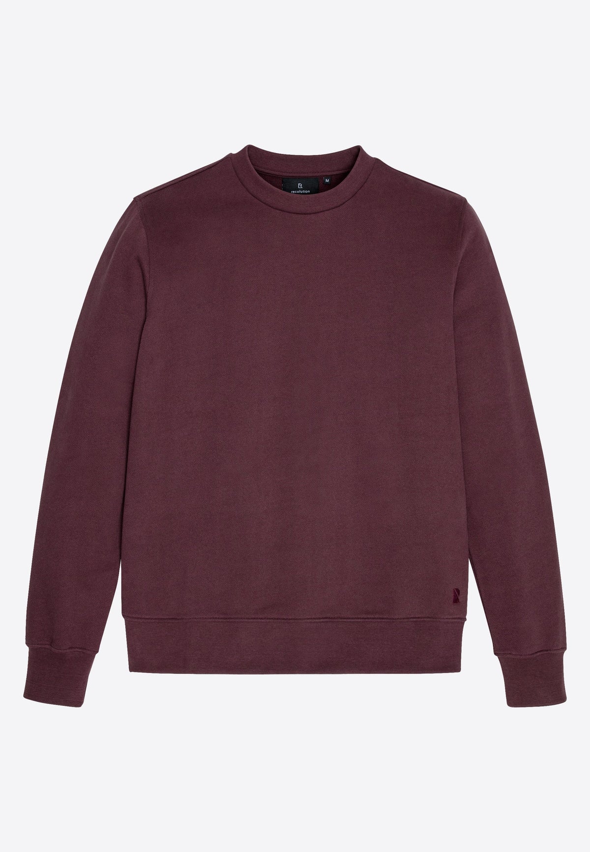 recolution - Sweatshirt TAMARILLO dark plum - WERTE FREUNDE