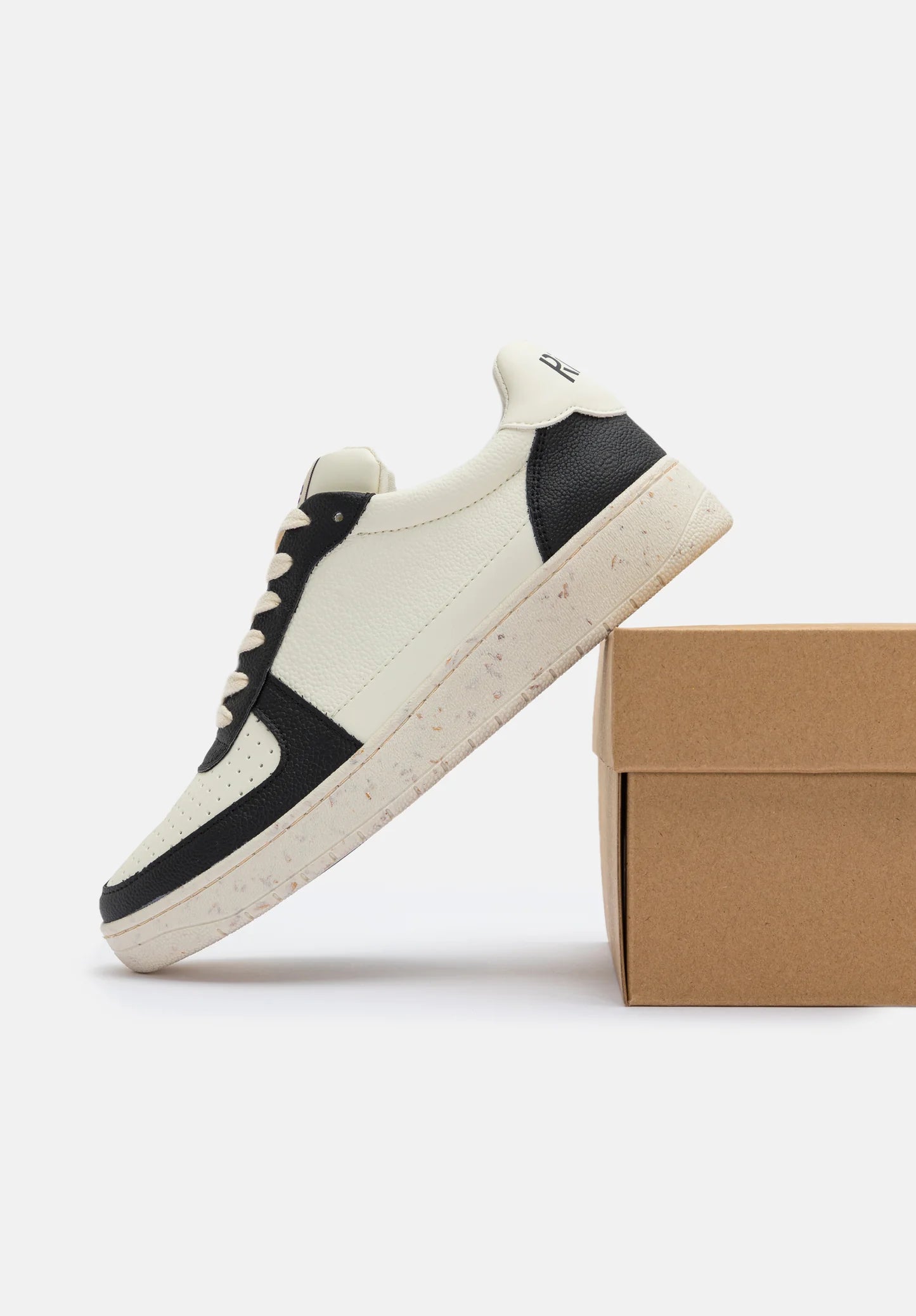 Rice - Sneaker OPEN21 Black Ecru - WERTE FREUNDE