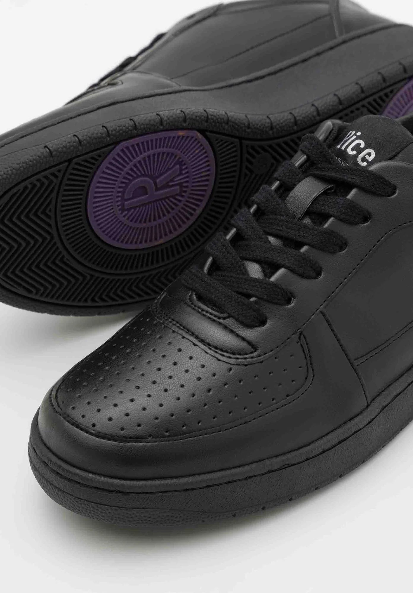 Rice - Sneaker OPEN21 Triple Black - WERTE FREUNDE